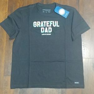 Life is Good T-shirt, Size- Large, Color- Black